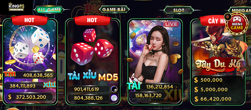 Hướng dẫn để chơi các game tại King88